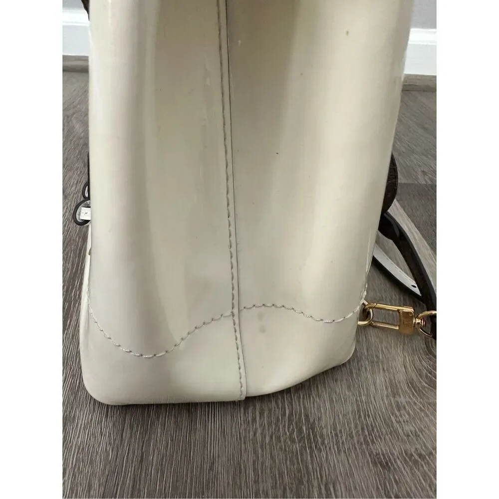 Louis Vuitton Patent Monogram Hot Springs Backpack Snow